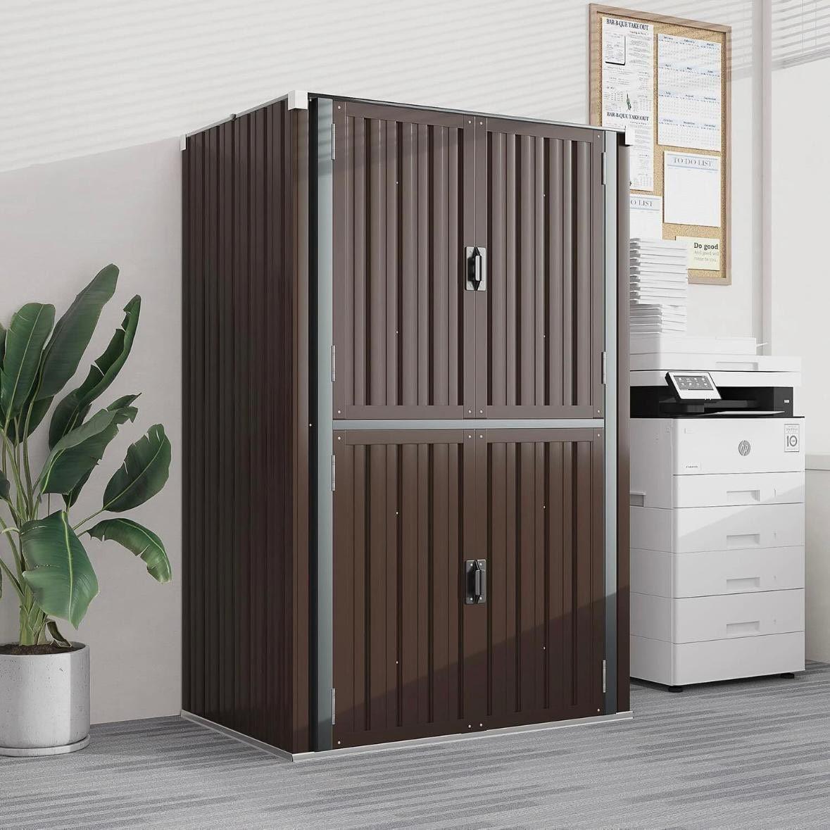 Gartenschrank Geräteschrank Werkzeugschrank Metallschrank
