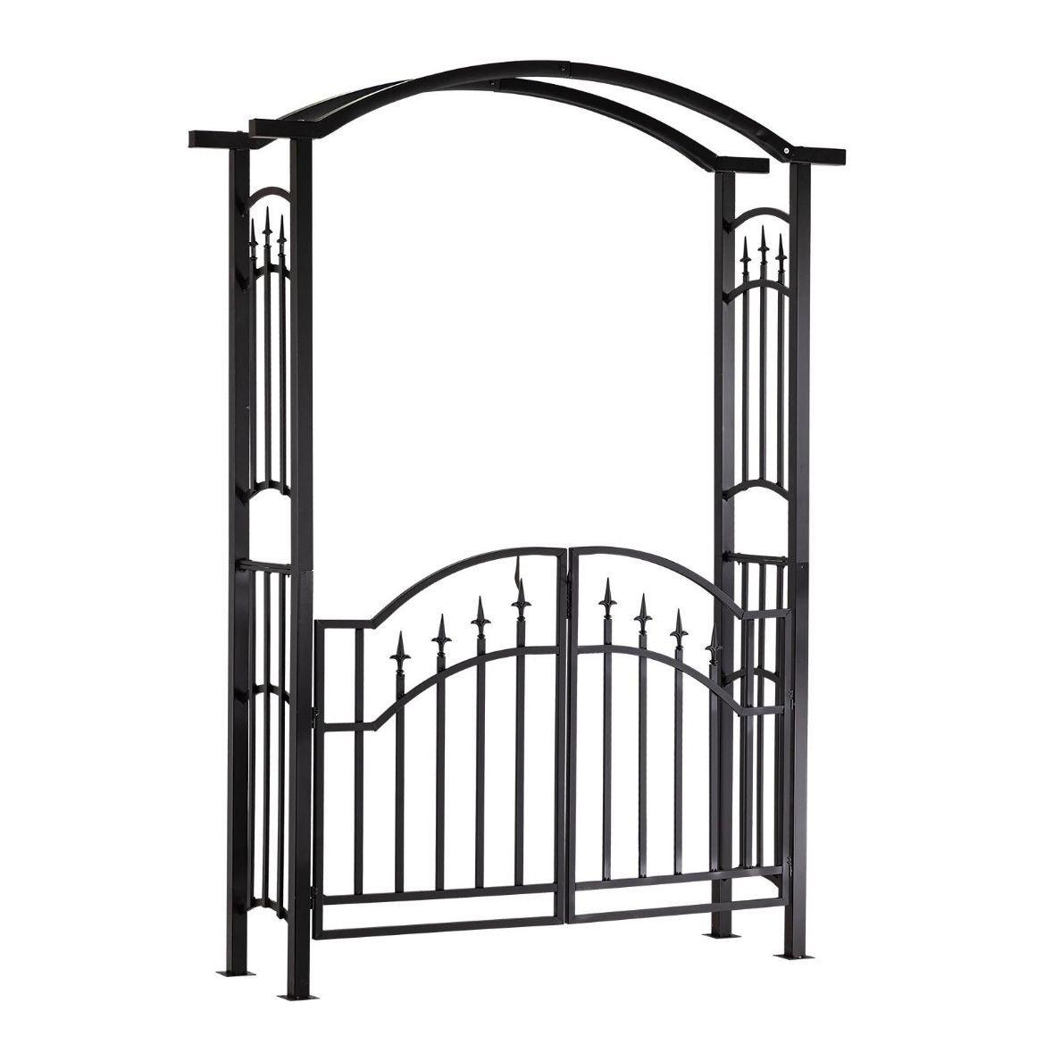 Rosenbogen Tor Metall Rankhilfe Gartenbogen Stecksystem