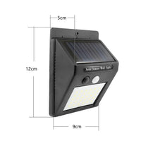 Solar LED Außenleuchte Bewegungsmelder Wandlampe