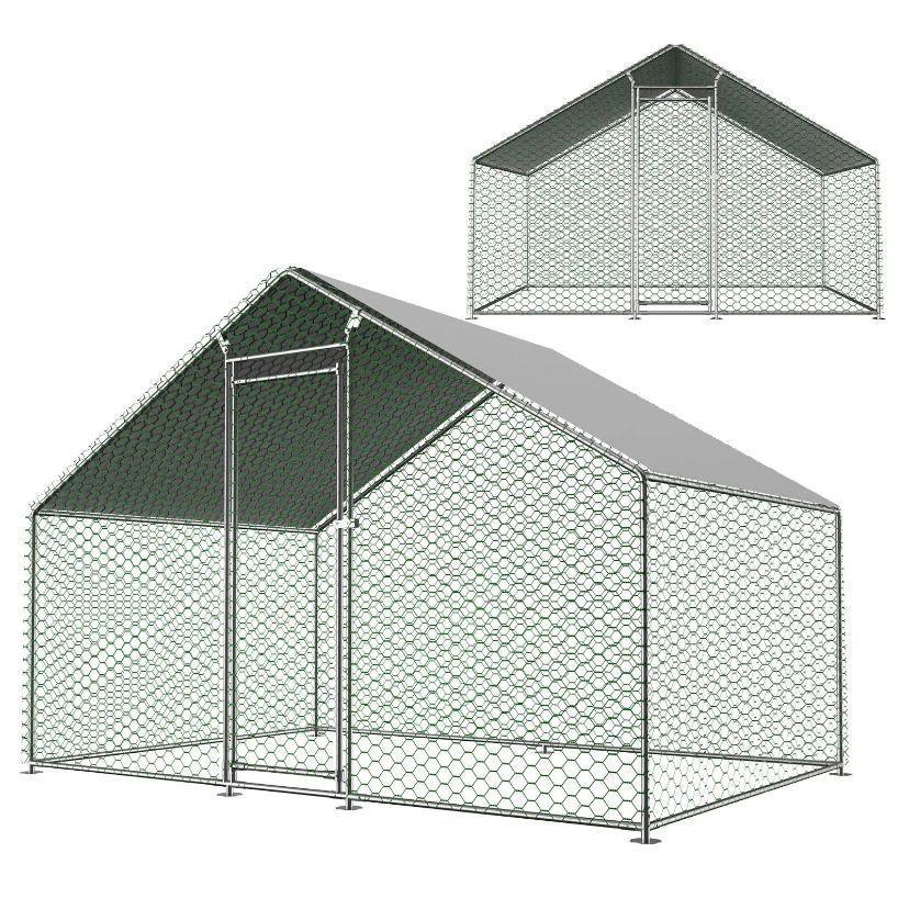 Hühnergehege 3x2m Hühnerstall Voliere