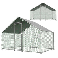 Hühnergehege 3x2m Hühnerstall Voliere