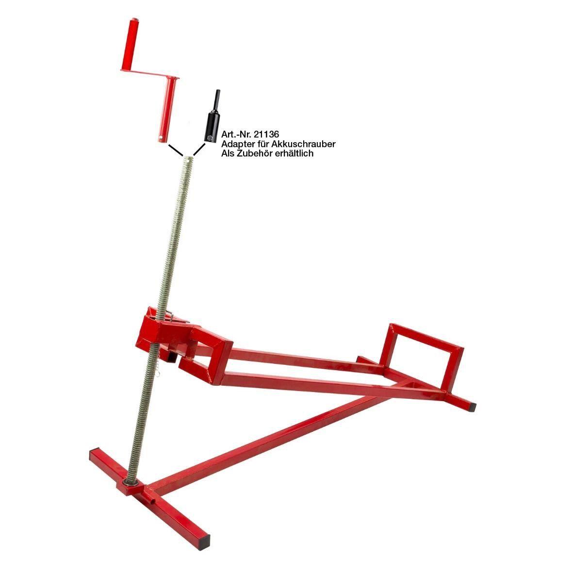 Rasentraktor Heber 400kg Aufsitzmäher Hebevorrichtung