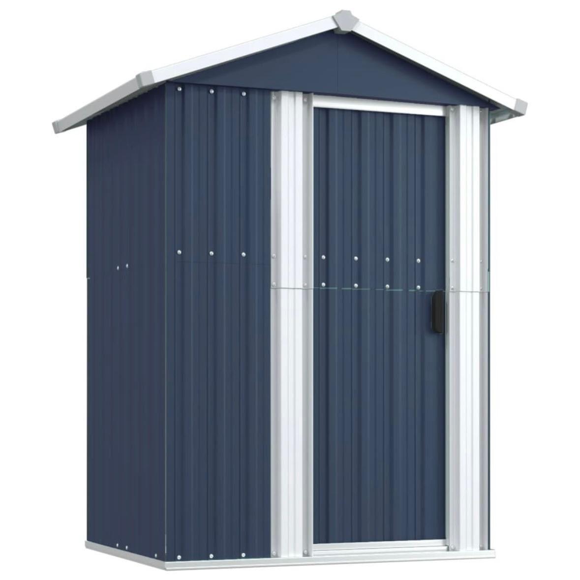 Metall-Gerätehaus mit Satteldach Kompakt & Wetterfest