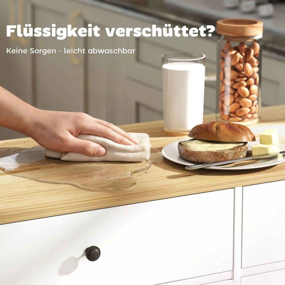 Kücheninsel/Küchenwagen auf Rollen flexibel & funktional