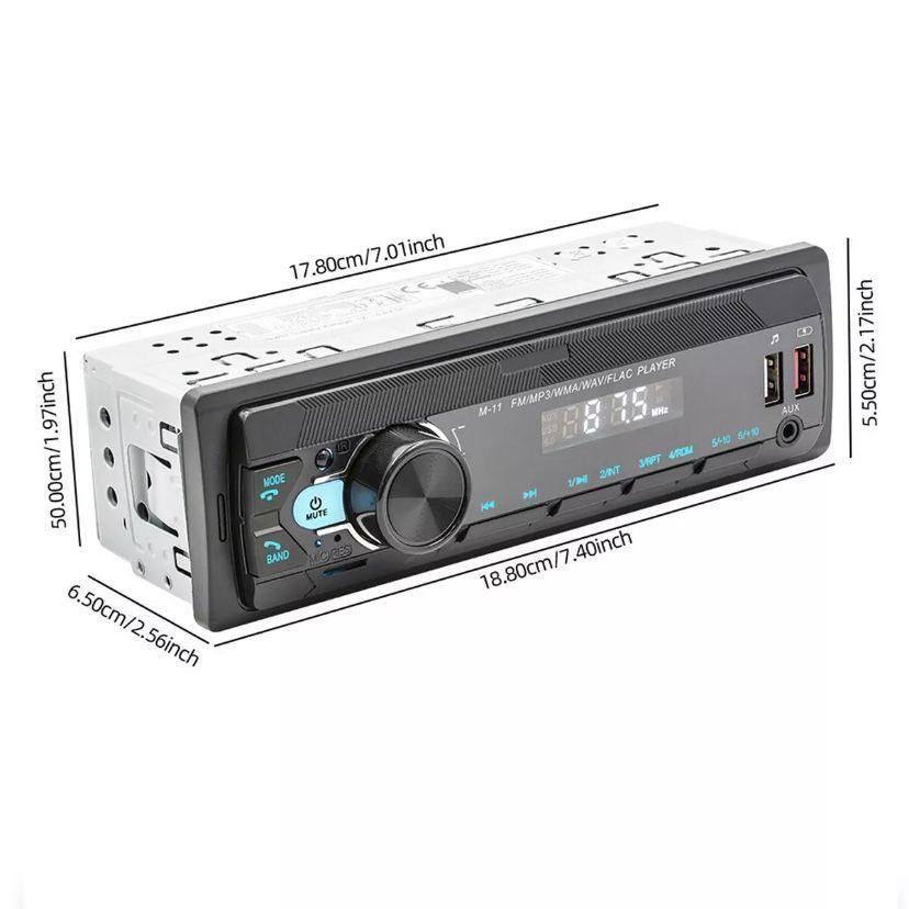 1 DIN Bluetooth Autoradio