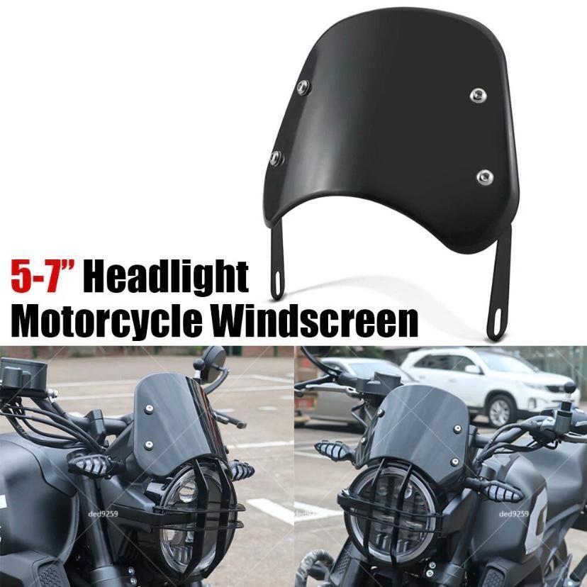 Motorrad Windschild Scheinwerfer Halter 5–7 Zoll