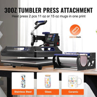 8in1 Heißpresse Multifunktionale Transferpresse