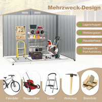 Gartenschuppen Gerätehaus 7m³ Schuppen Geräteschrank