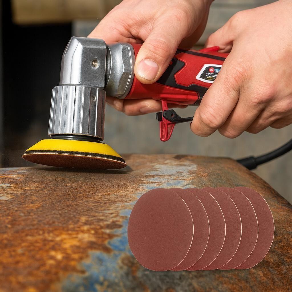 Druckluft Exzenterschleifer 75mm Set