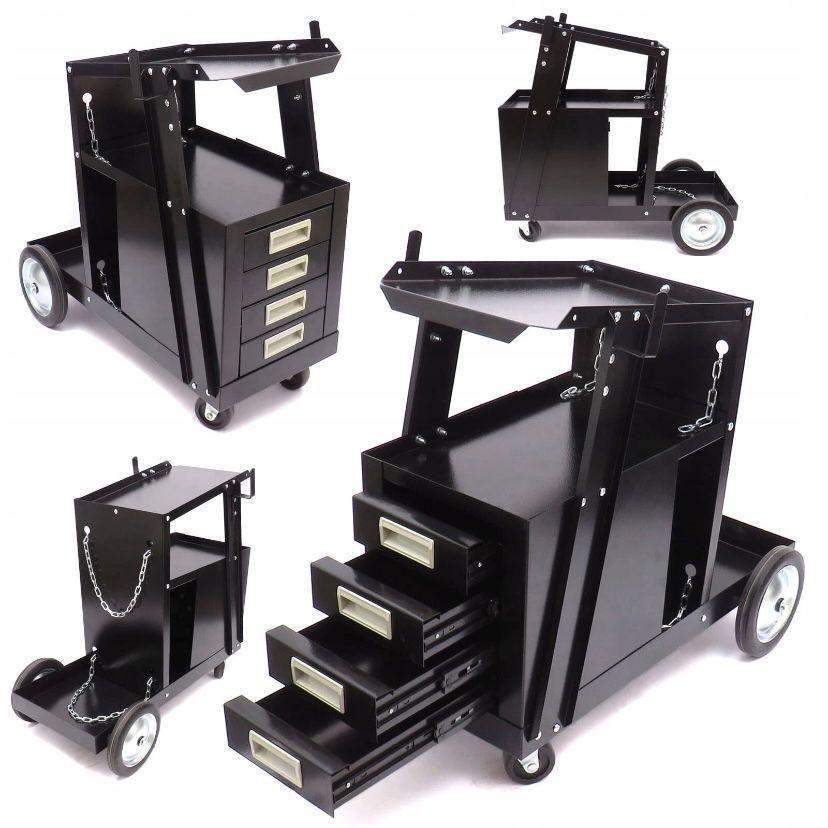 Werkzeugtrolley 4 Schubladen Schweißwagen
