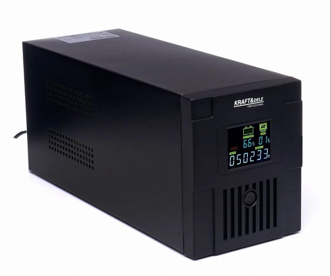 USV Anlage 1500VA 900W Notstromversorgung mit LCD Display
