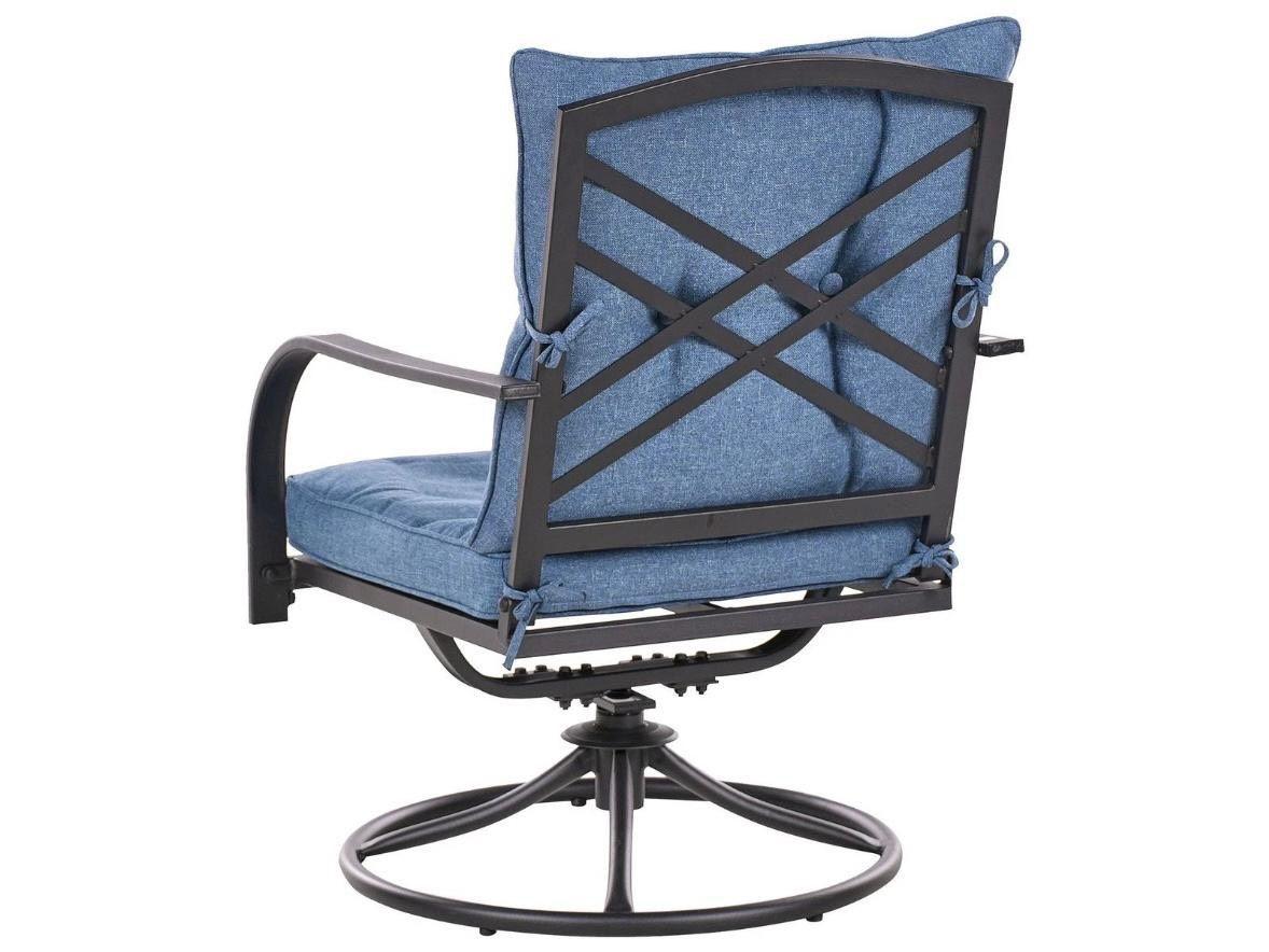 4tlg Gartenset mit Sofa Sessel & Couchtisch Polyratten-Optik