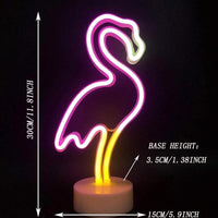 LED Neon Flamingo Licht