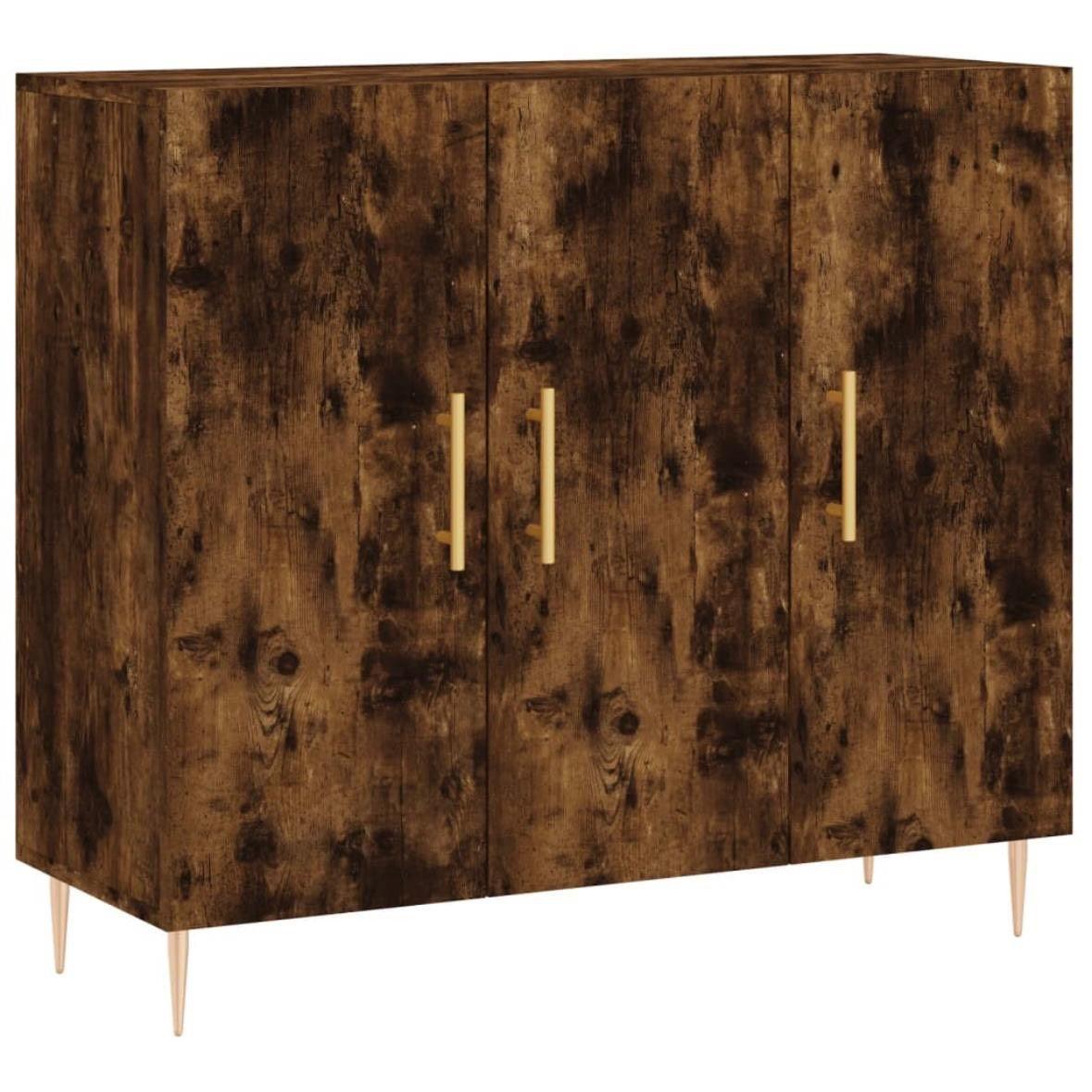 Sideboard im Altholz-Look mit Metallbeinen 90cm