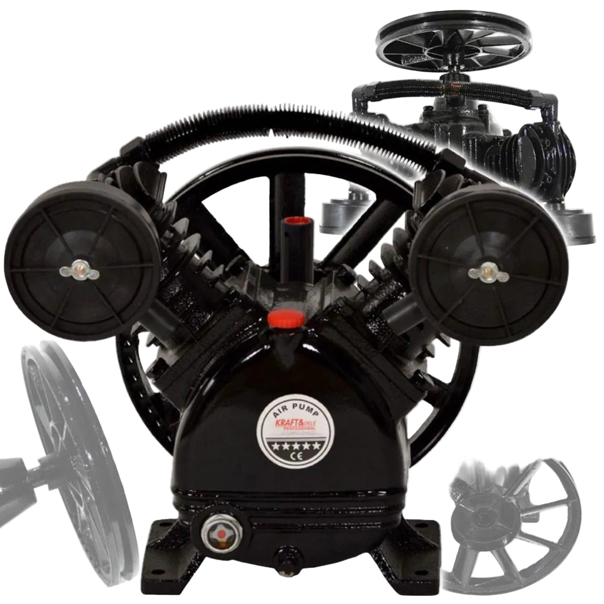 Kompressorpumpe 480l/min 2 Zylinder 8bar