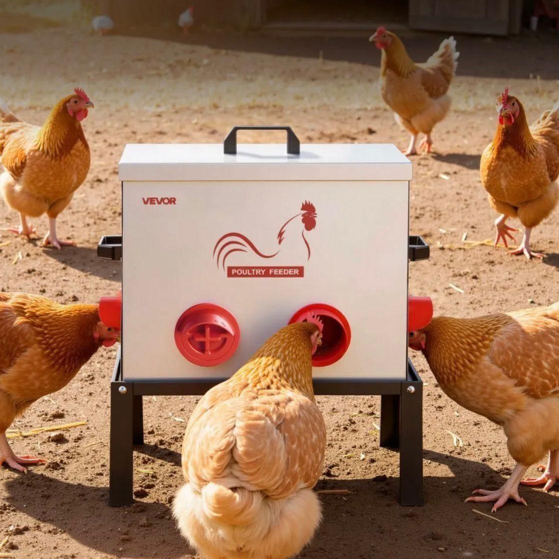 Hühner Futterautomat 18kg Fütterung