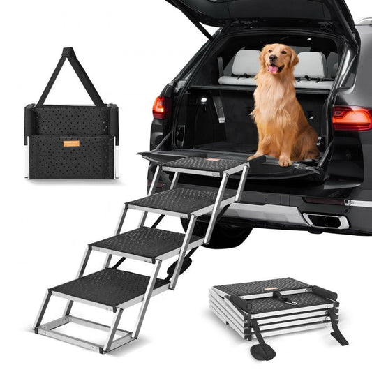 Hundetreppe 4 Stufen Auto Einstiegshilfe bis 68kg