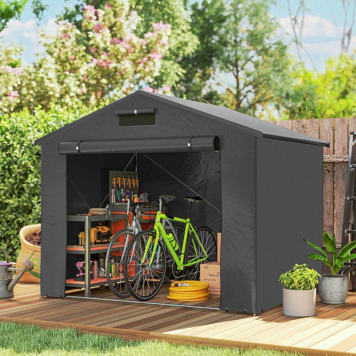 Zeltgarage Gerätezelt Gartenzelt 2,5x1,8m