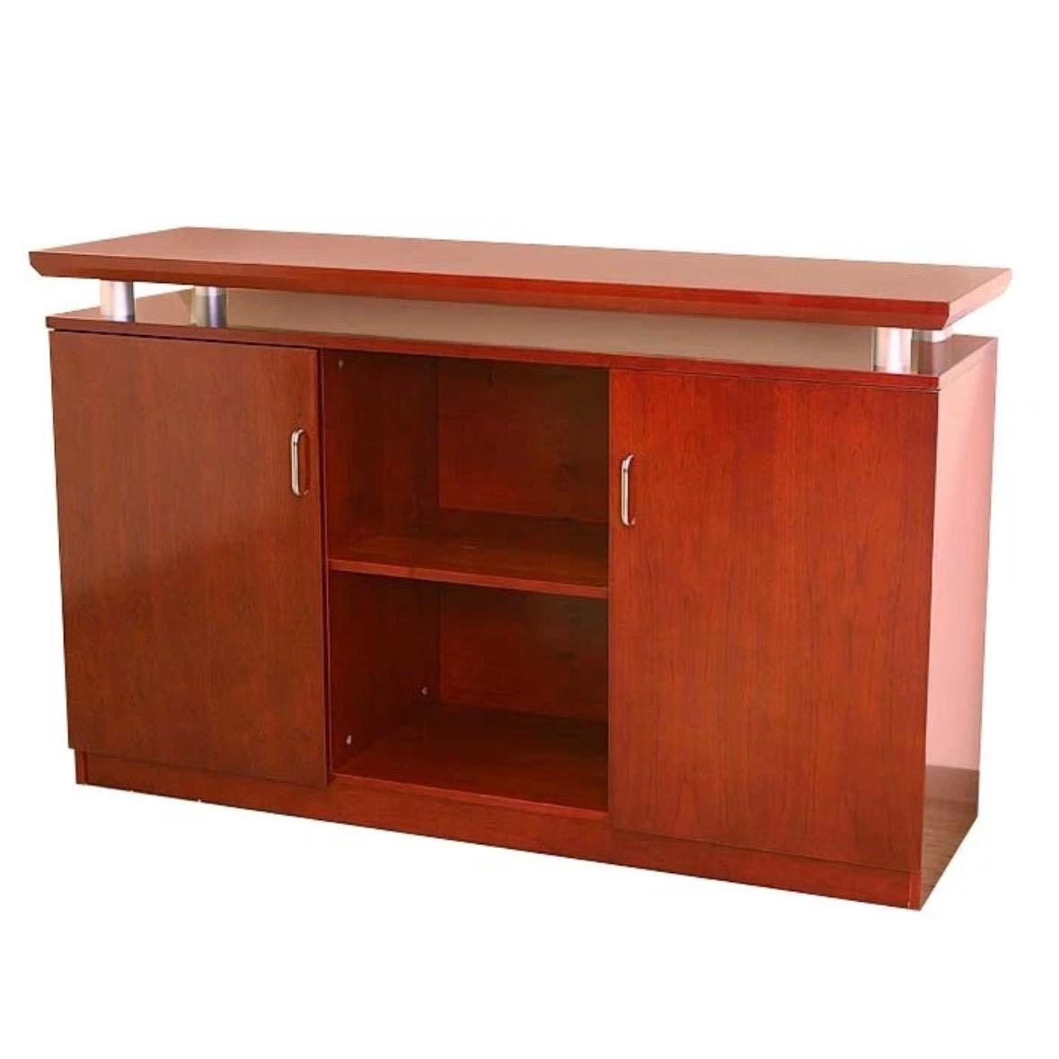 Aktenschrank Büro Sideboard mit Türen und offenem Mittelteil