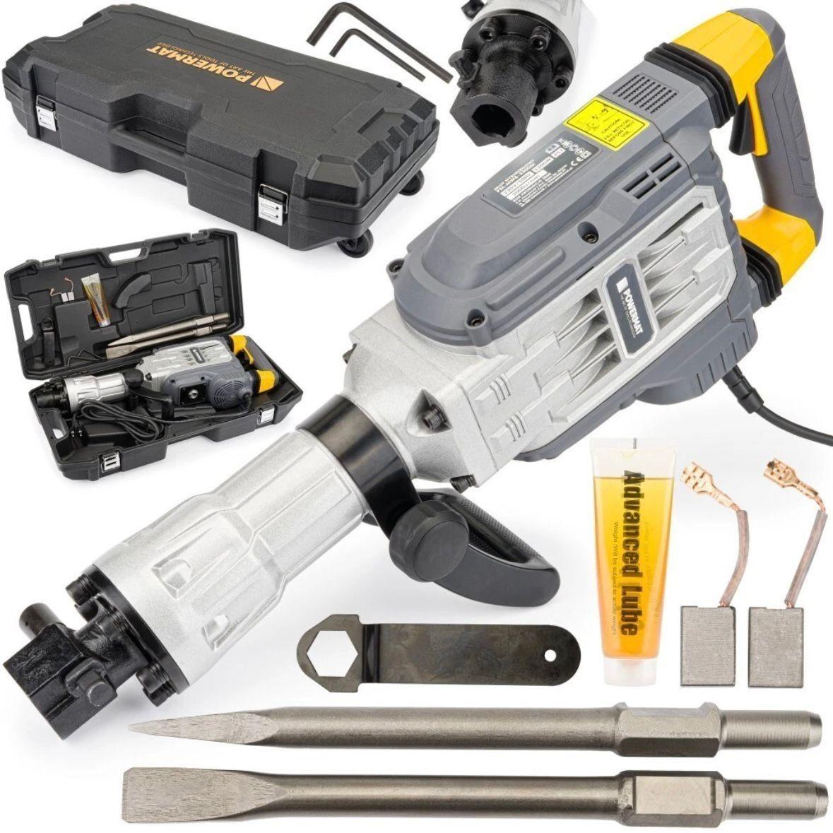 Abbruchhammer 3300W mit 65 Joule Schlagkraft & SDS-HEX Aufnahme