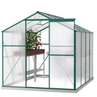 Aluminium Gewächshaus Gartenhaus Polycarbonat Garten