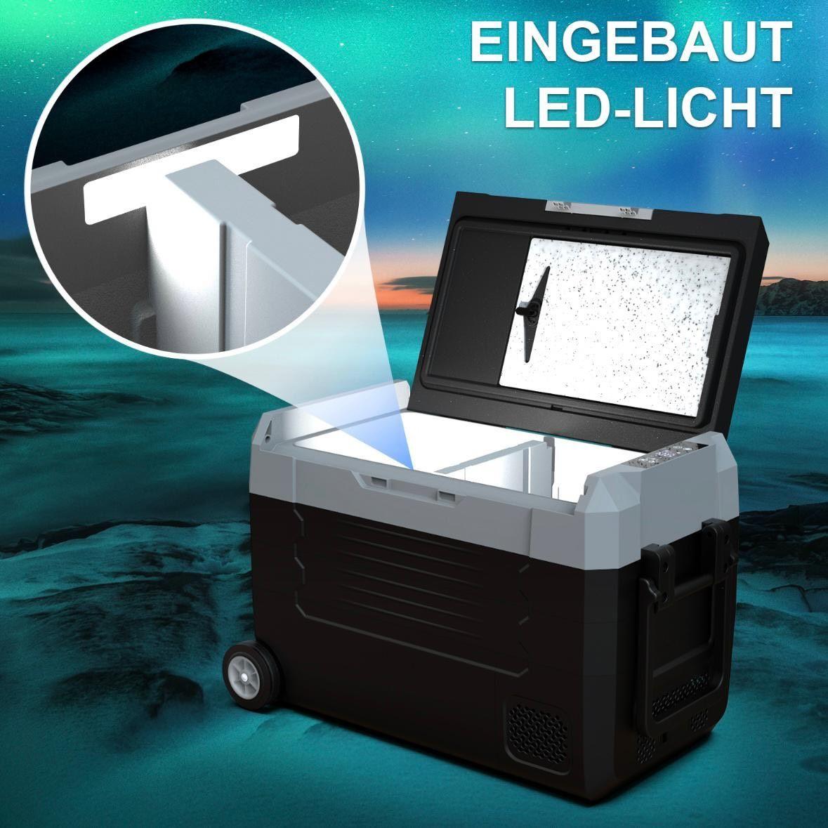 Kompressor-Kühlbox 55L Dual-Zone mit App-Steuerung