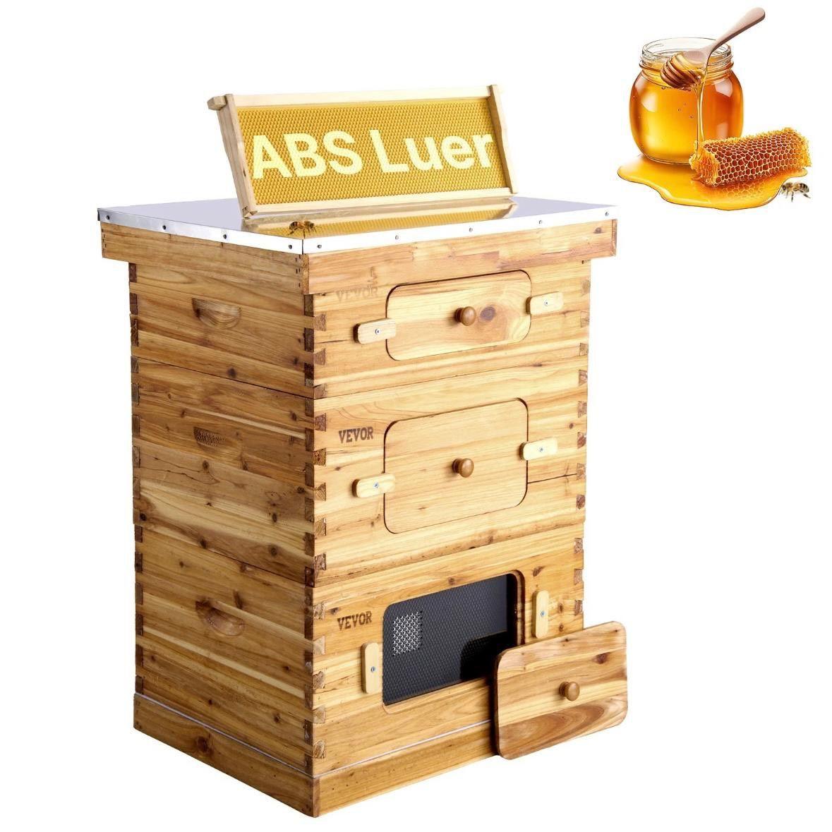 Bienenstock aus Massivholz – robust & wetterfest