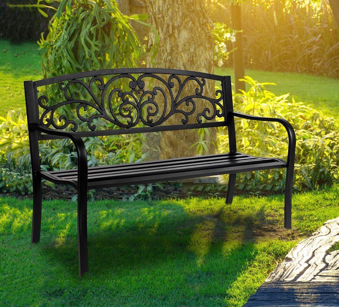Gartenbank Metall 2 Sitzer