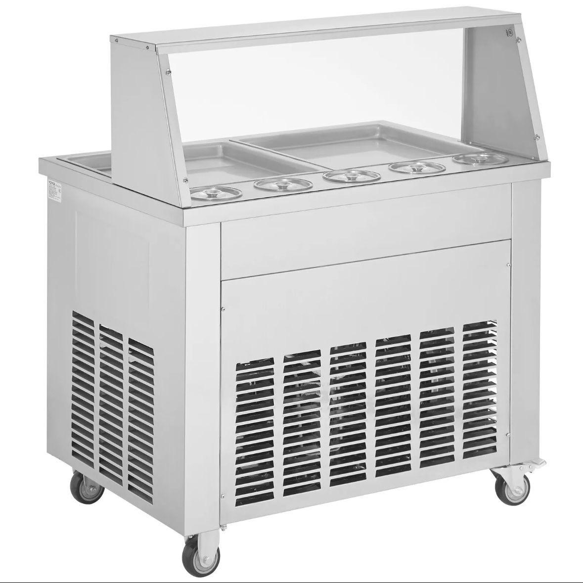 Eisrollenmaschine 2 Platten
