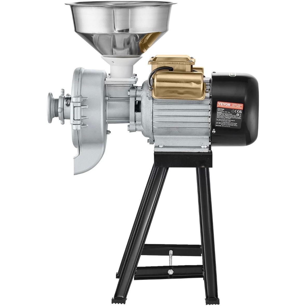2in1 Elektrische Getreidemühle 3000W Nass- & Trockenmahlen