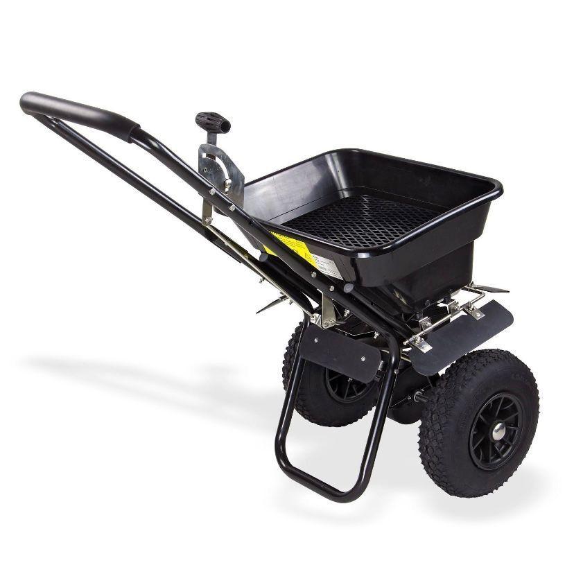 Streuwagen Garten Streuer Düngerstreuer Salzstreuer Handstreuer