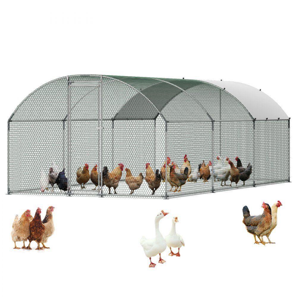 Hühnerstall 3x6m Freilaufgehege Geflügelstall