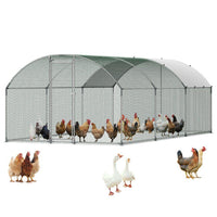 Hühnerstall 3x6m Freilaufgehege Geflügelstall