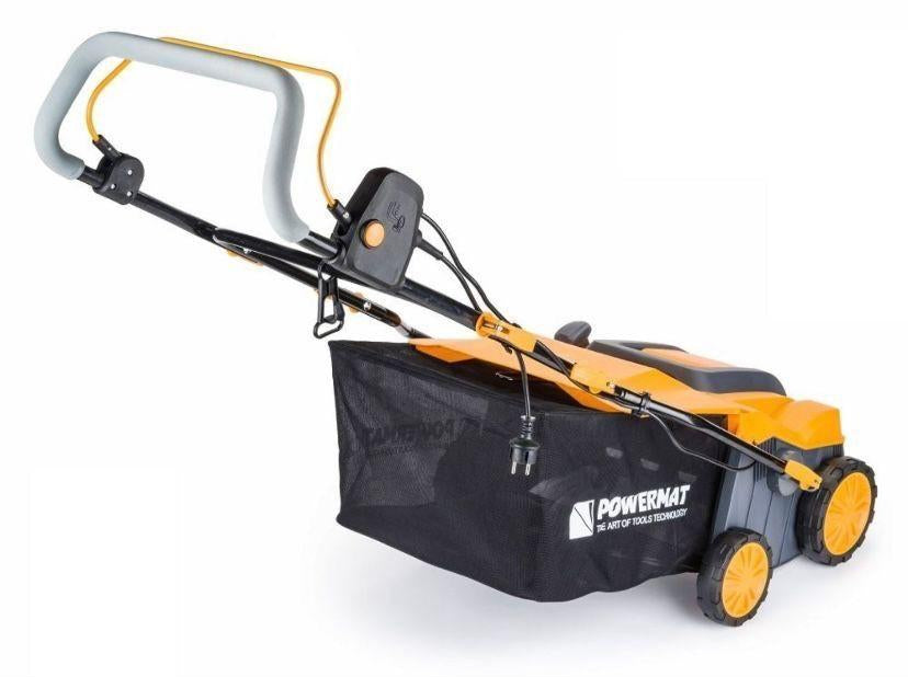 2600W Elektro Vertikutierer Rasenlüfter Fangkorb 55L Walzen