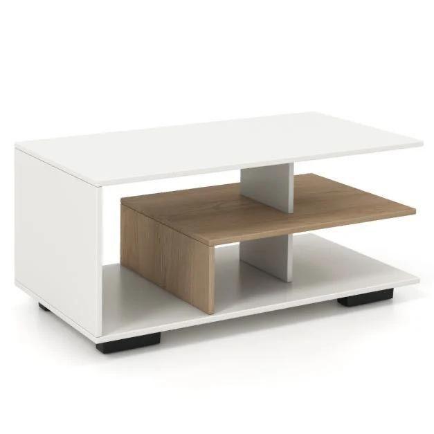 Couchtisch Holz 3 Ebenen