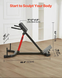 Hyperextension Rückentrainer für Ganzkörpertraining