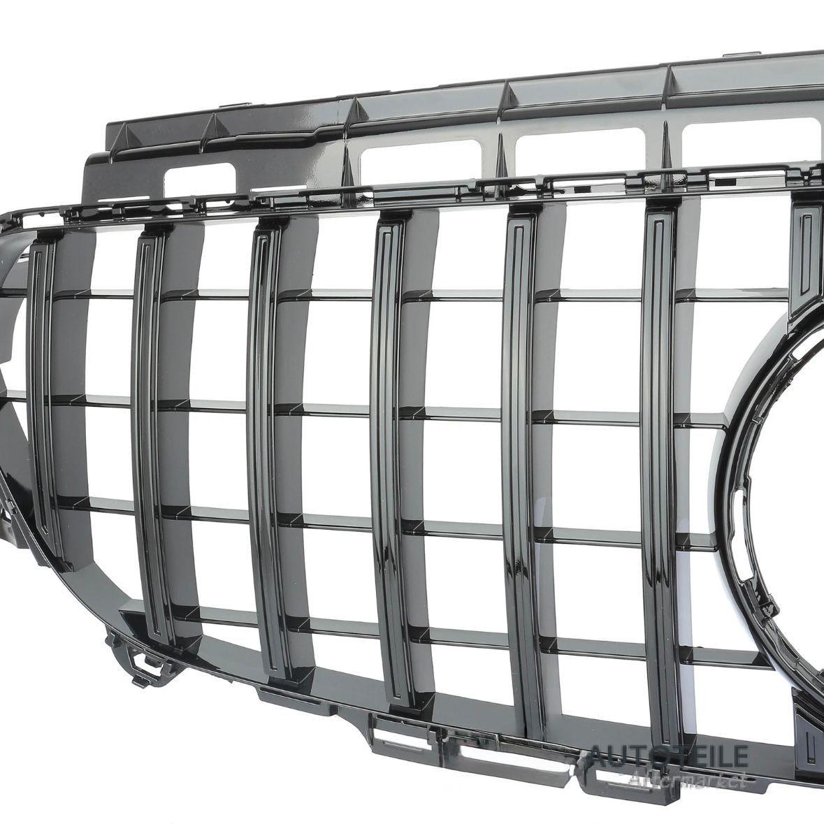 Kühlergrill Schwarz für Mercedes W213 C238 Kamerahalterung