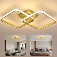 LED Deckenleuchte geometrisch 42W warmweiß