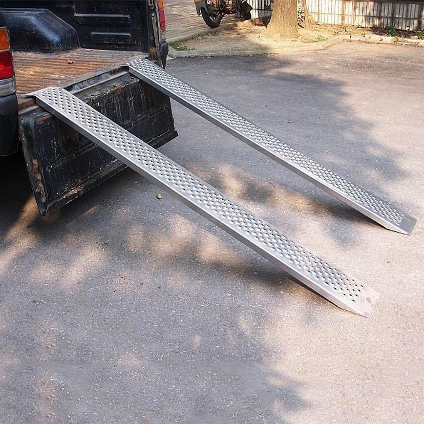 2x Auffahrrampen Aluminium klappbar 160cm Motorrad Quad