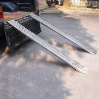 2x Auffahrrampen Aluminium klappbar 160cm Motorrad Quad