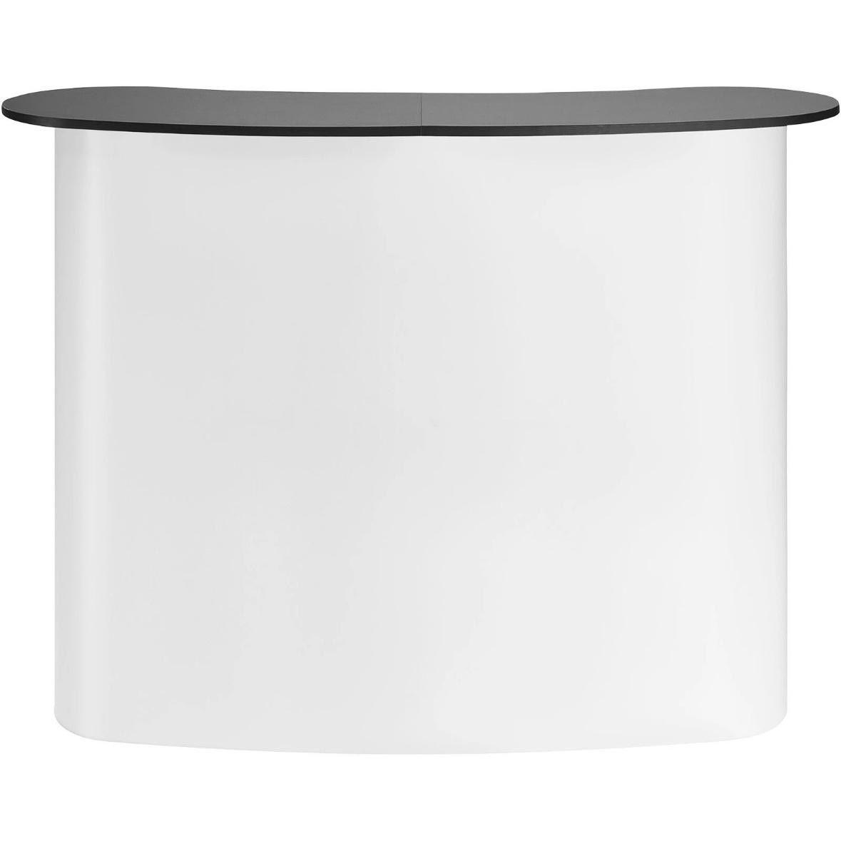 Mobiler Messetresen Promotionstand mit Stauraum & Holzplatte
