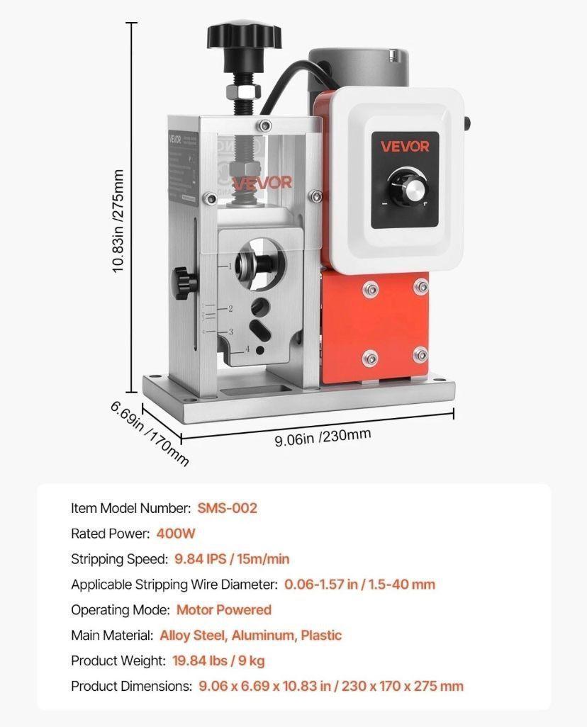Kabelschälmaschine 400W elektrisch