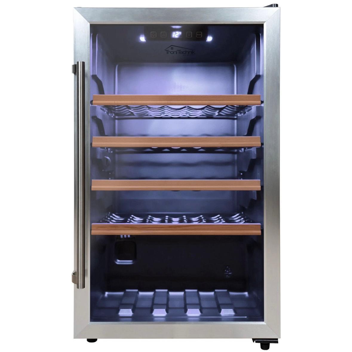 Weinkühlschrank 126L für bis zu 63 Flaschen LED