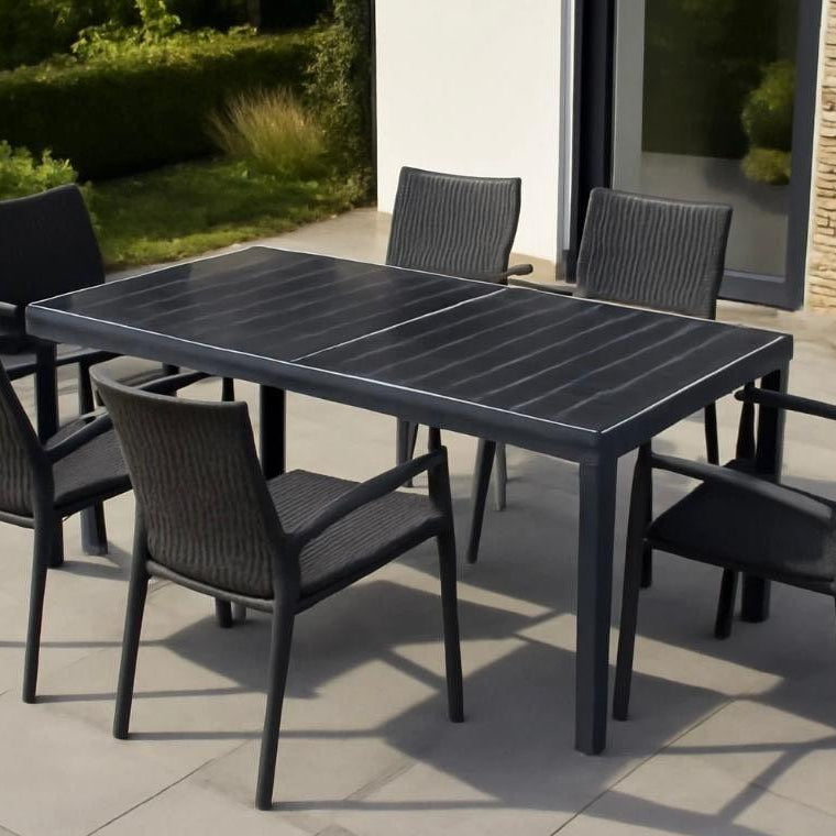 Solar Gartentisch 450W Balkonkraftwerk Tisch Aluminium