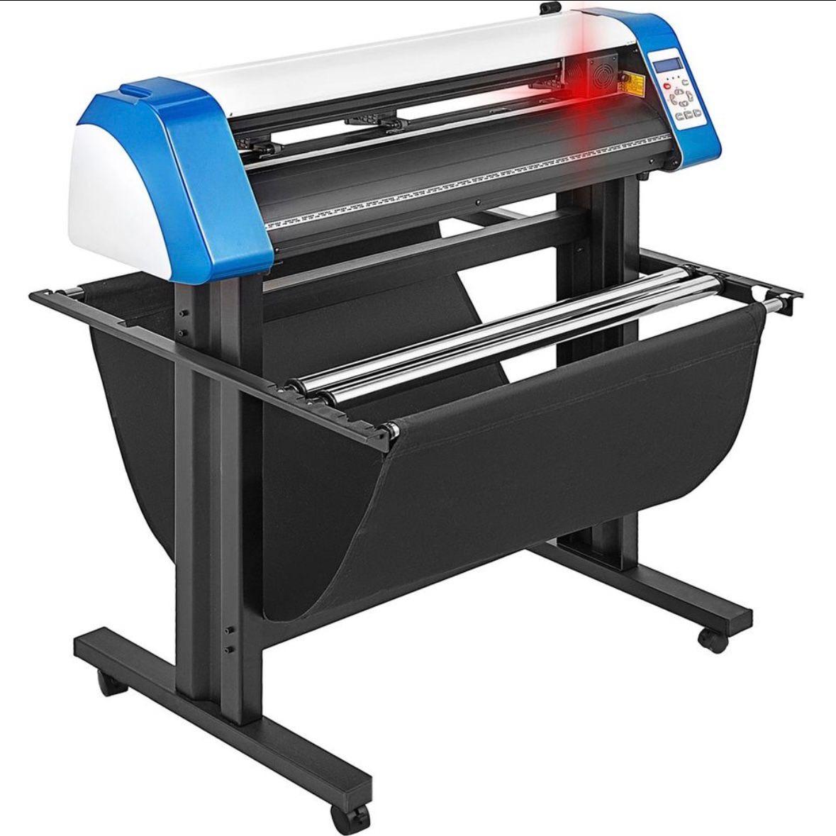 Vinyl halbautomatischer Plotter 870mm Konturschnitt