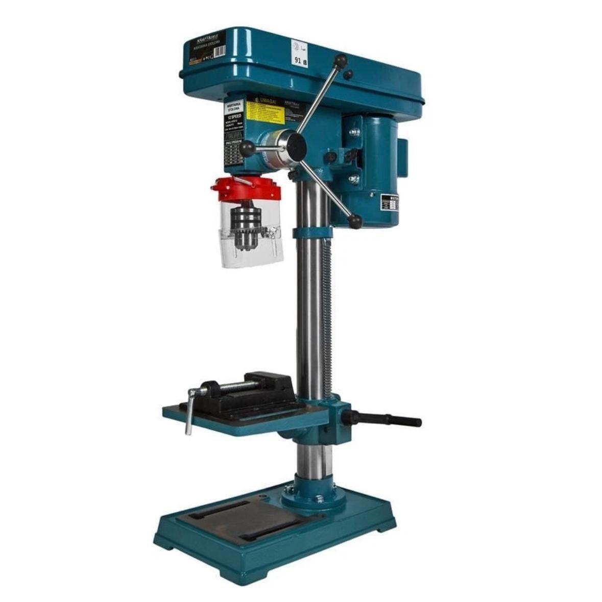 Säulenbohrmaschine 1450W Tischbohrmaschine 12 Gänge 16mm Bohrfutter