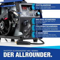 MIG MAG MMA Schweißgerät 180A Inverter