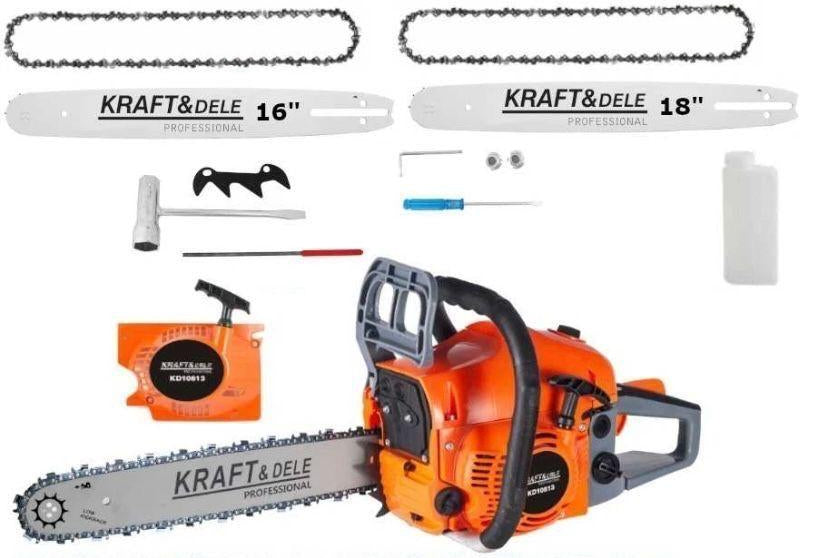 Benzin Kettensäge 5,9 PS 58cc Motorsäge