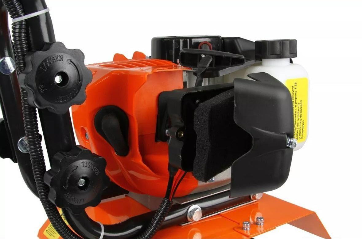 Benzin-Motorhacke 2-Takt 51,7ccm Gartenfräse 30cm