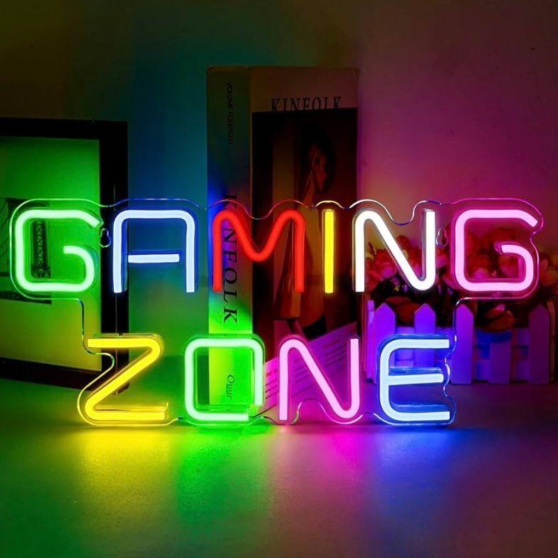 LED Neon Schild Gaming Zone